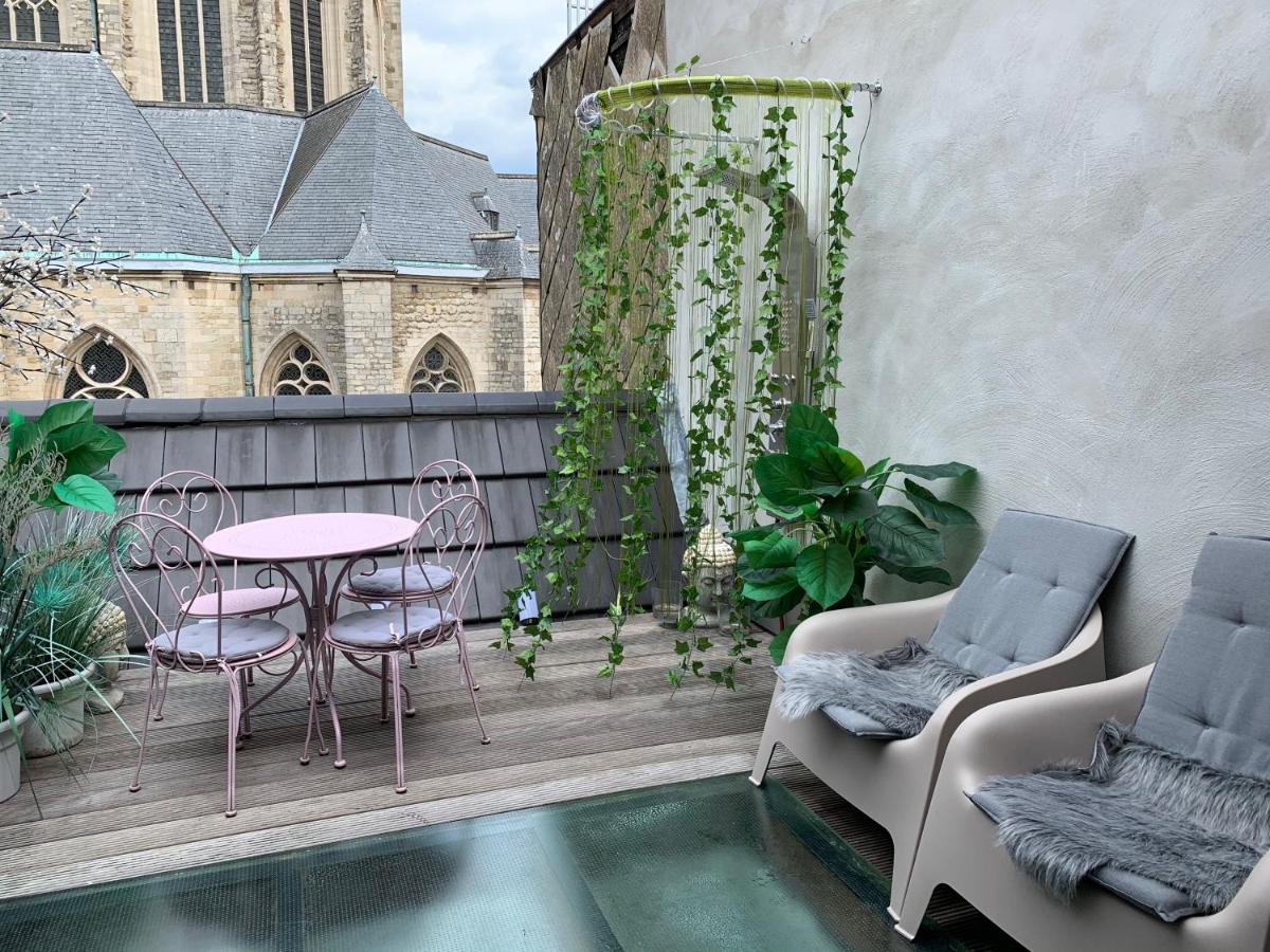 Wellness Loft With Sauna, Jacuzzi, Roof Terrace & Amazing View Daire Anvers Dış mekan fotoğraf