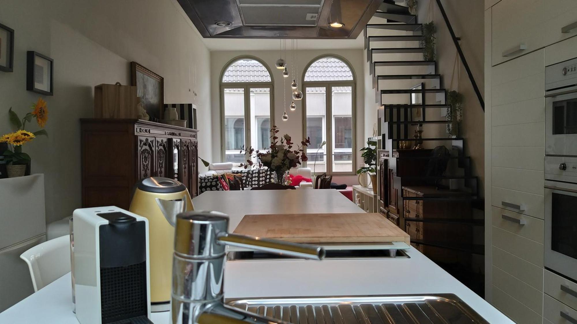 Wellness Loft With Sauna, Jacuzzi, Roof Terrace & Amazing View Daire Anvers Dış mekan fotoğraf