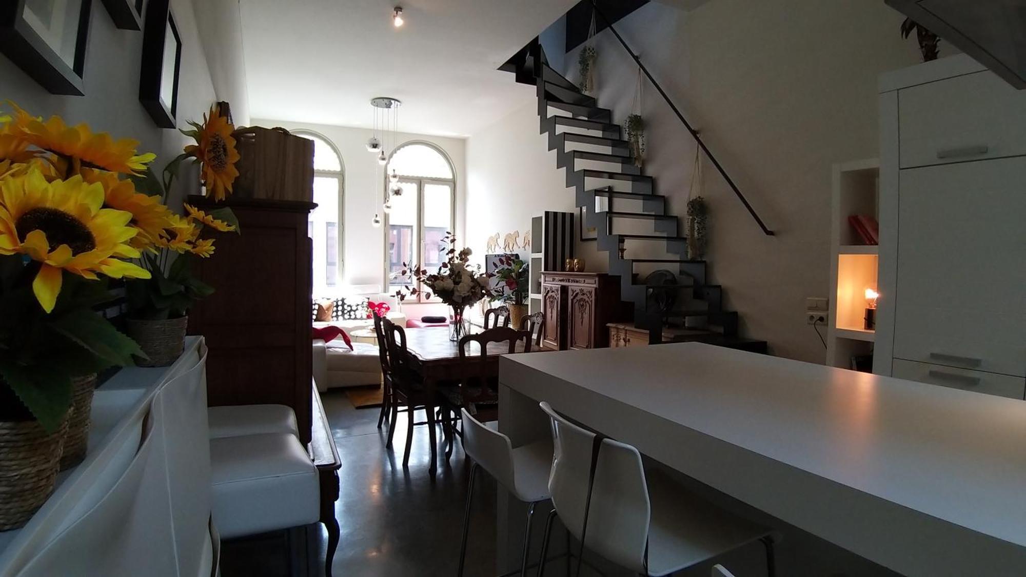 Wellness Loft With Sauna, Jacuzzi, Roof Terrace & Amazing View Daire Anvers Dış mekan fotoğraf