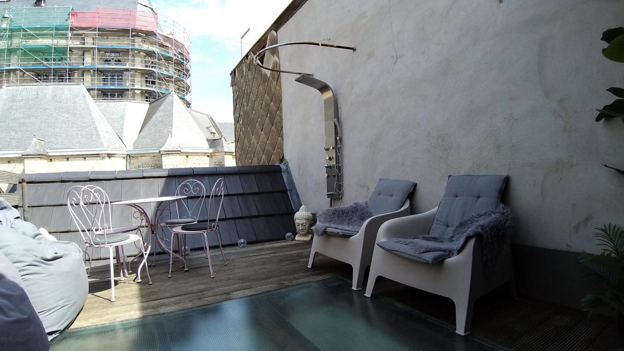Wellness Loft With Sauna, Jacuzzi, Roof Terrace & Amazing View Daire Anvers Dış mekan fotoğraf