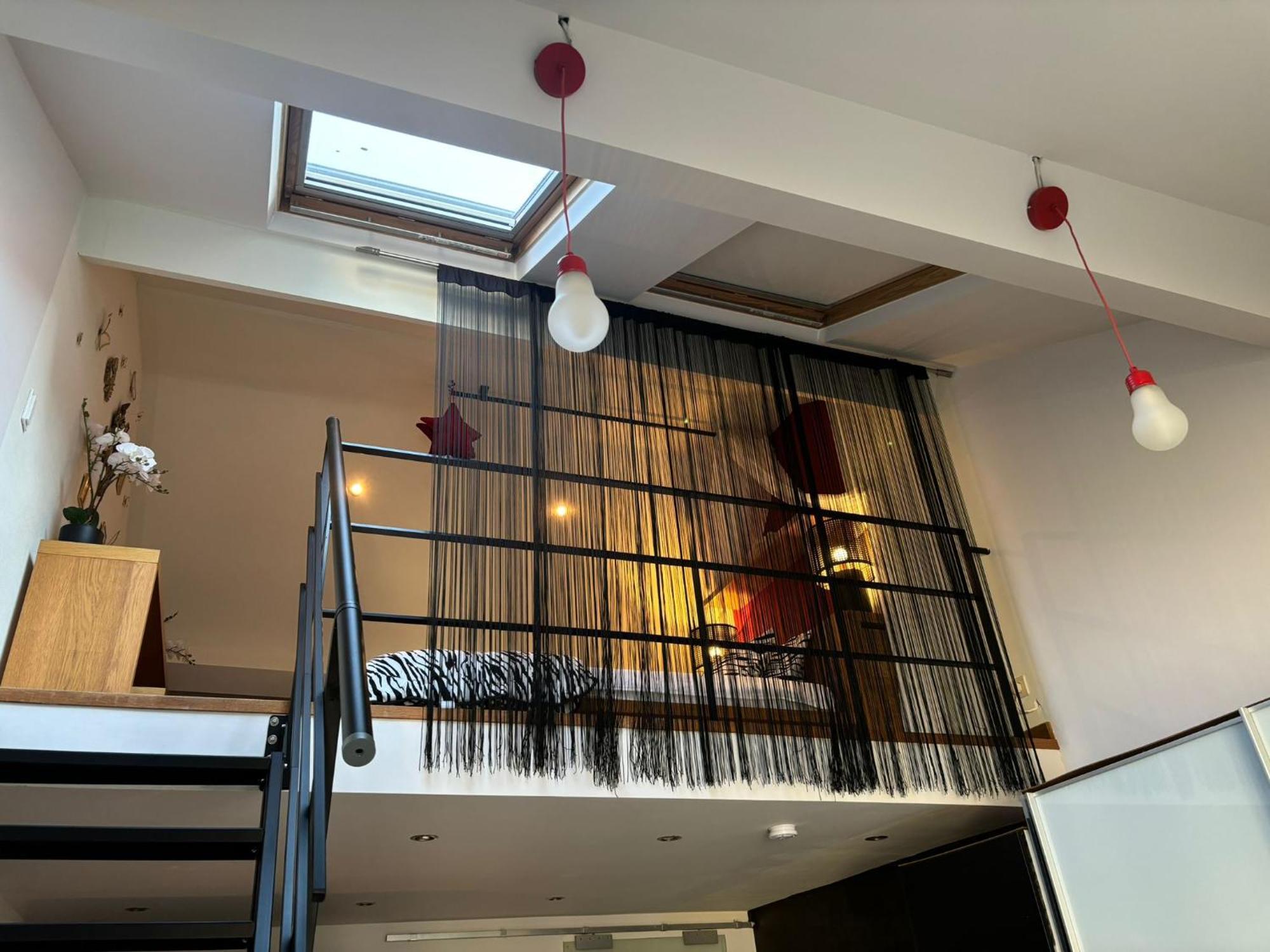 Wellness Loft With Sauna, Jacuzzi, Roof Terrace & Amazing View Daire Anvers Dış mekan fotoğraf