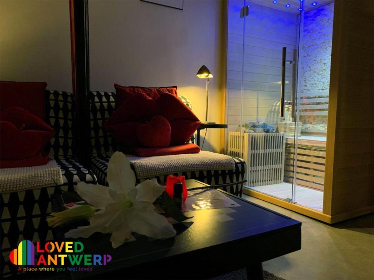 Wellness Loft With Sauna, Jacuzzi, Roof Terrace & Amazing View Daire Anvers Dış mekan fotoğraf