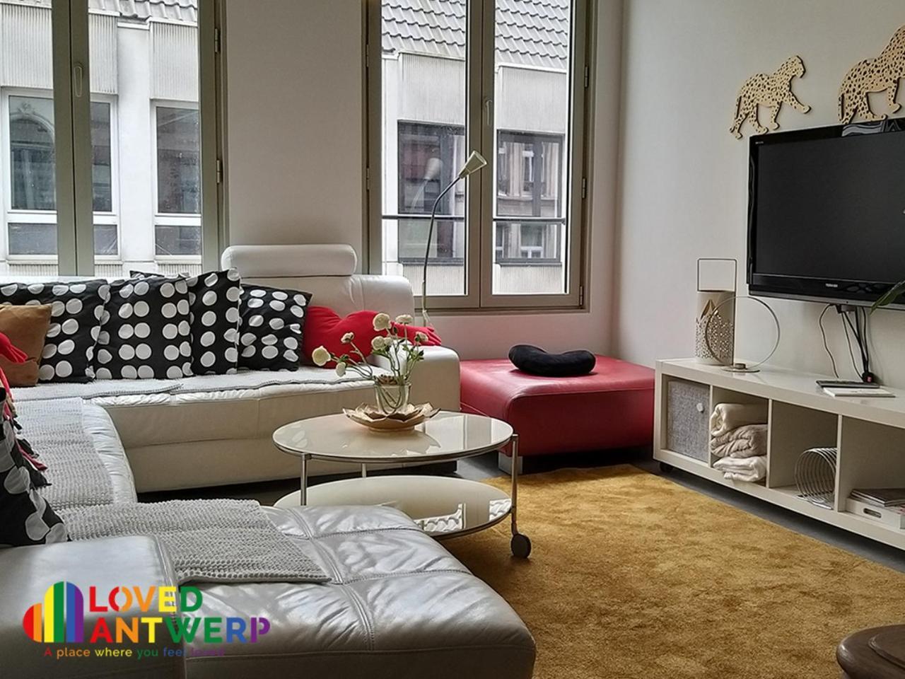Wellness Loft With Sauna, Jacuzzi, Roof Terrace & Amazing View Daire Anvers Dış mekan fotoğraf