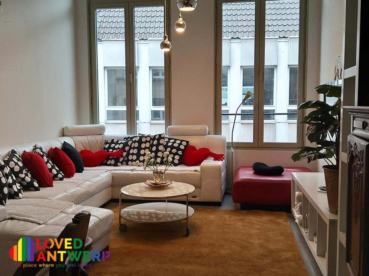 Wellness Loft With Sauna, Jacuzzi, Roof Terrace & Amazing View Daire Anvers Dış mekan fotoğraf