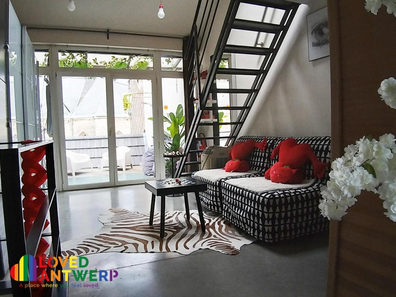Wellness Loft With Sauna, Jacuzzi, Roof Terrace & Amazing View Daire Anvers Dış mekan fotoğraf